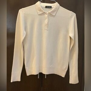 ANNE CLAIRE Cream Button Down Shirt